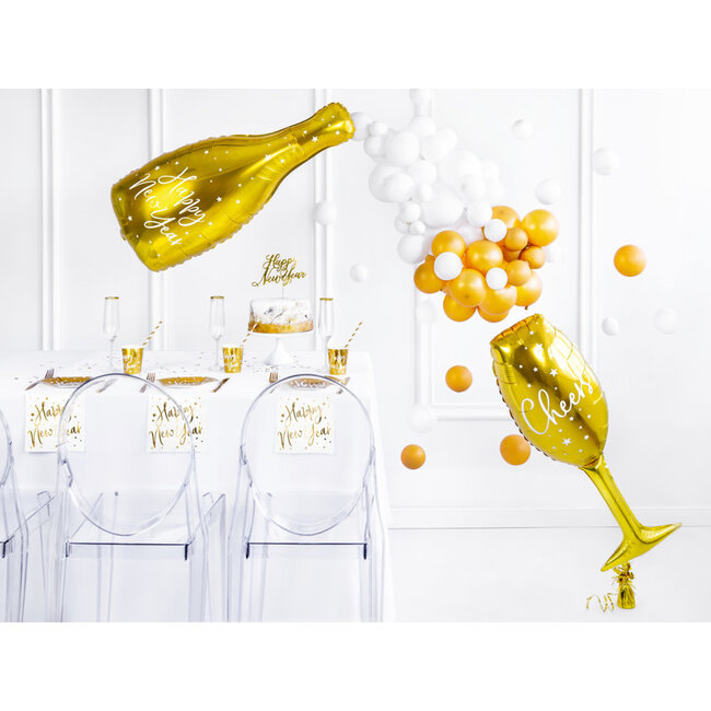 Folieballon Champagne Fles
