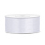 PartyDeco Satijn Lint Wit - 25 mm x 25 mtr