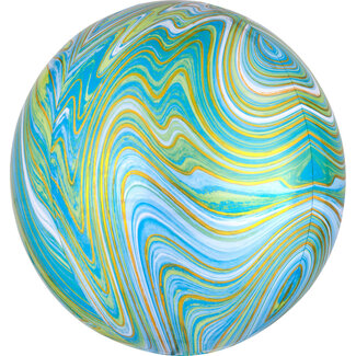 Anagram Orbz Marbel Groen/Blauw