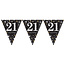 Amscan Vlaggenlijn 21 Sparkling Celebration Silver&Black