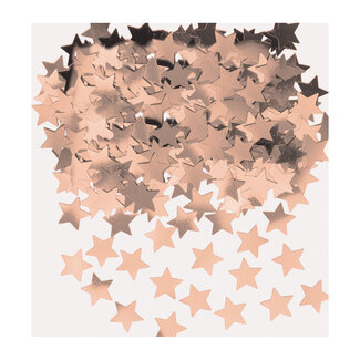 Globos Tafel Confetti Star Rosé Gold - 14 gram