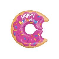 Folieballon Birthday Donut