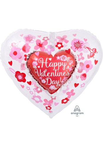 Folieballon Insider Happy Valentine's day 