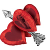 Anagram Folieballon UltraShape Heart Arrow