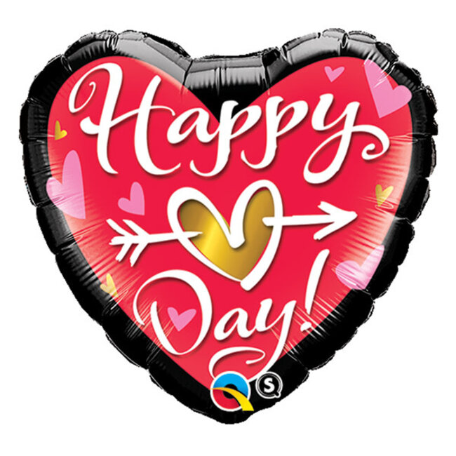 Folieballon Happy Hart Day