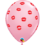 Qualatex Helium Ballon Special Kissy Lips Licht Roze - 28cm