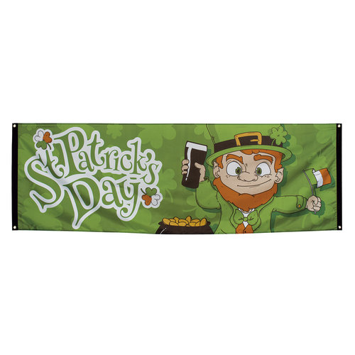 Banner St Patrick's Day  - 220 x 74 cm 