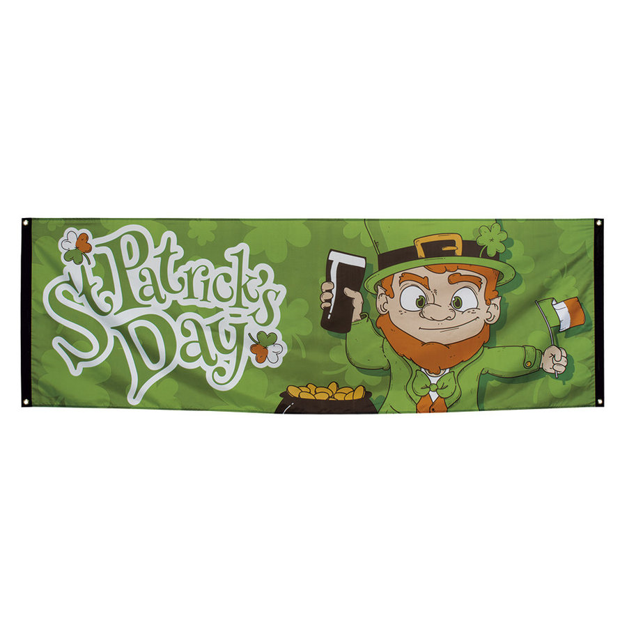 Banner St Patrick's Day  - 220 x 74 cm-1