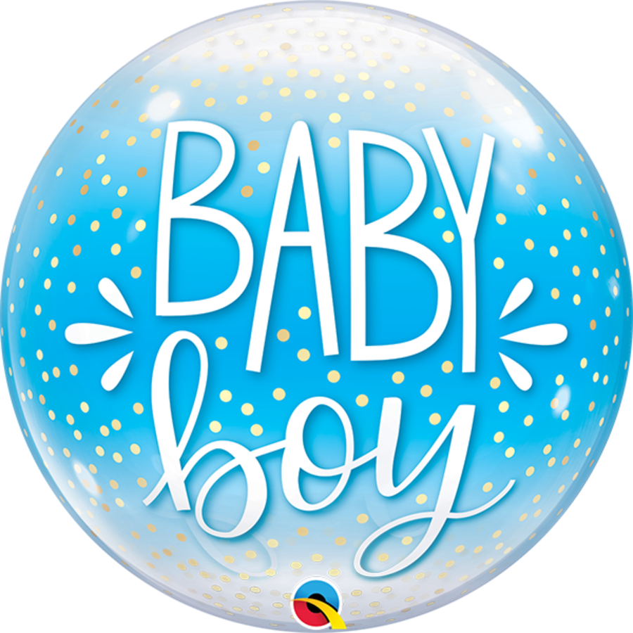 Bubble Baby Boy Dots-5