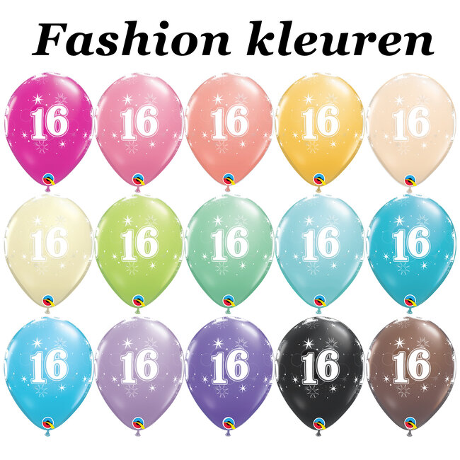 Helium Ballon 16 jaar