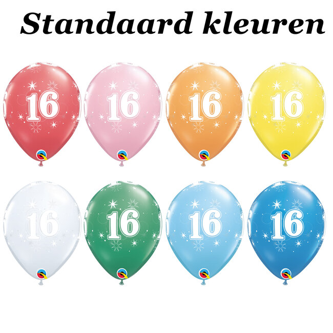 Helium Ballon 16 jaar