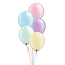 Sempertex Staander Pastel - 5 Heliumballonnen
