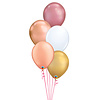 Sempertex Staander Chrome Chique - 5 Heliumballonnen