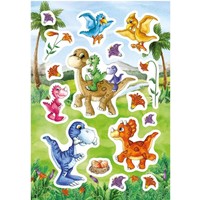 Dino Stickervel