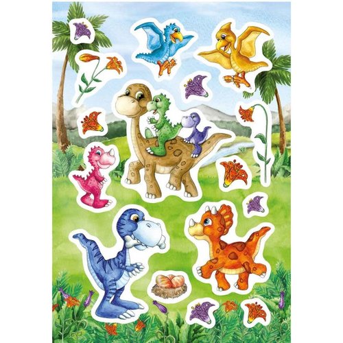 Stickervel Dino Baby's 