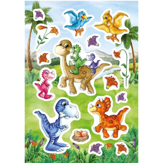 Stickervel Dino Baby's