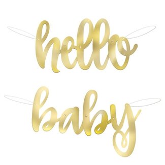Letter Slinger Hello Baby - 1 mtr