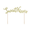 Taart topper Sweet Love - Sweet Kisses