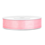 PartyDeco Satijn Lint Licht Roze - 12 mm x 25 mtr