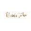 Banner Bride To Be Goud