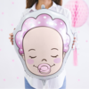PartyDeco Folieballon Baby Girl