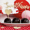 Taart topper Sweet Love - Sweet Kisses