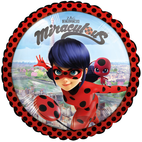 Folieballon Miraculous Ladybug 