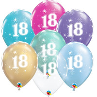 thumb-Helium Ballon 18 jaar (28cm)-1