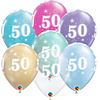 Qualatex Helium Ballon 50 jaar (28cm)
