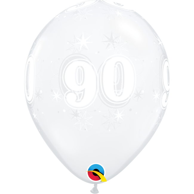 Helium Ballon 90 jaar (28cm)