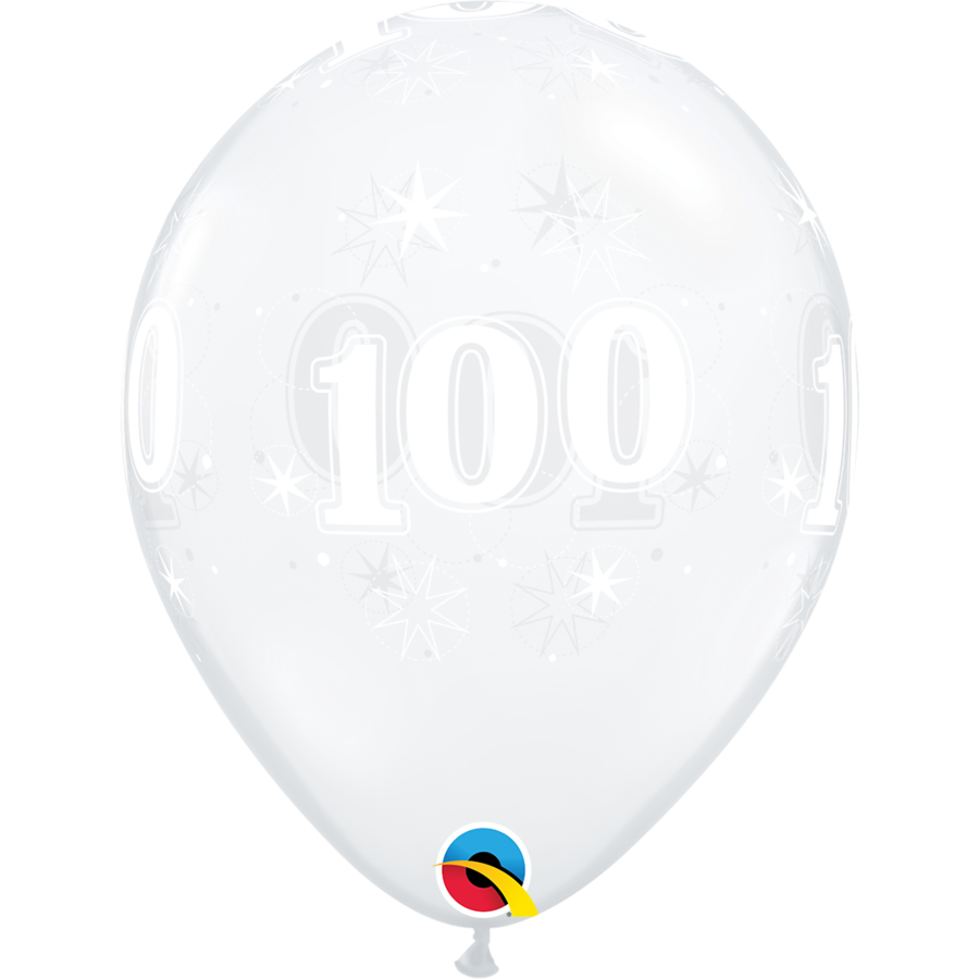 Helium Ballon 100 jaar (28cm)-7