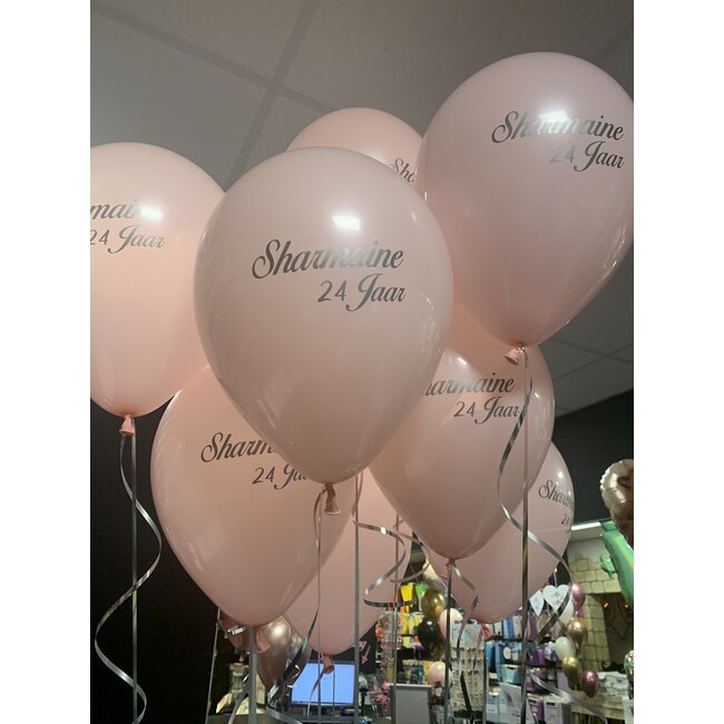 11" Bedrukte Latex Ballon met eigen tekst