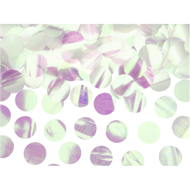 Confetti metaalfolie - Iridescent - 15 gr - Ø25 mm