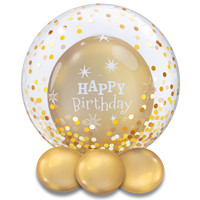 thumb-Deco Bubble Dots Gold-1