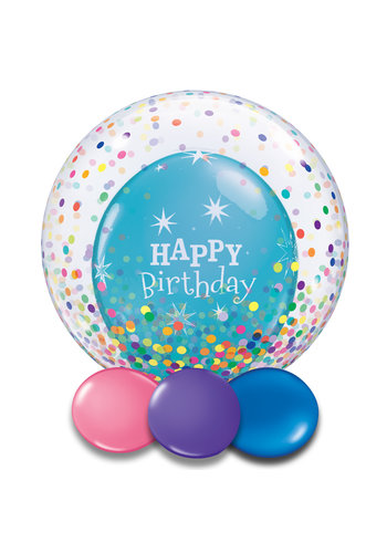 Deco Bubble Confetti Dots Colorful 