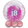 Qualatex Deco Bubble Confetti Dots Pink