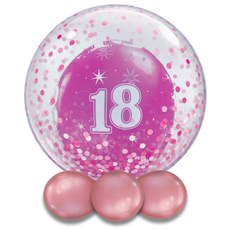 Takara kosan Deco Bubble Confetti Dots Pink