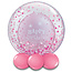 Deco Bubble Confetti Dots Pink