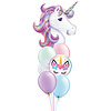 Qualatex Beautiful Unicorn Balloon Set