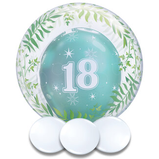 Qualatex Deco Bubble Elegant Greenery