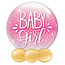 Qualatex Bubble Baby Girl Dots