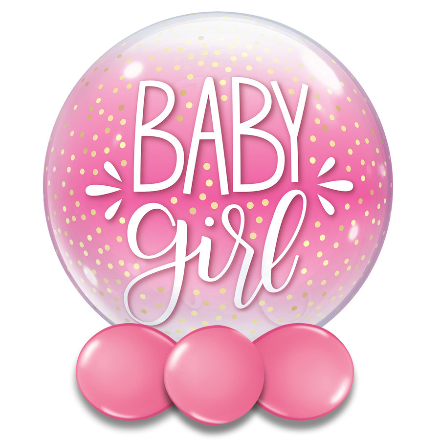 Bubble Baby Girl Dots-3