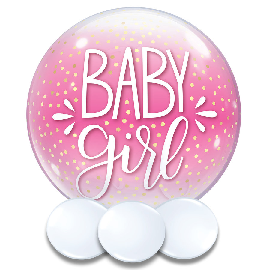 Bubble Baby Girl Dots-2