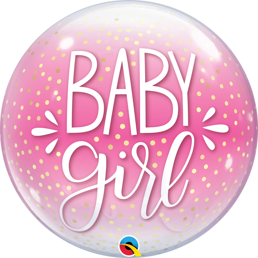 Bubble Baby Girl Dots-4