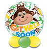 Bubble Get Well Soon Monkey