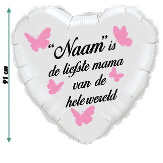 Sempertex Moederdag Jumbo hart Met Naam