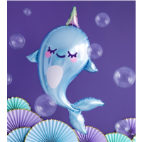 thumb-Folieballon Narwhal-2