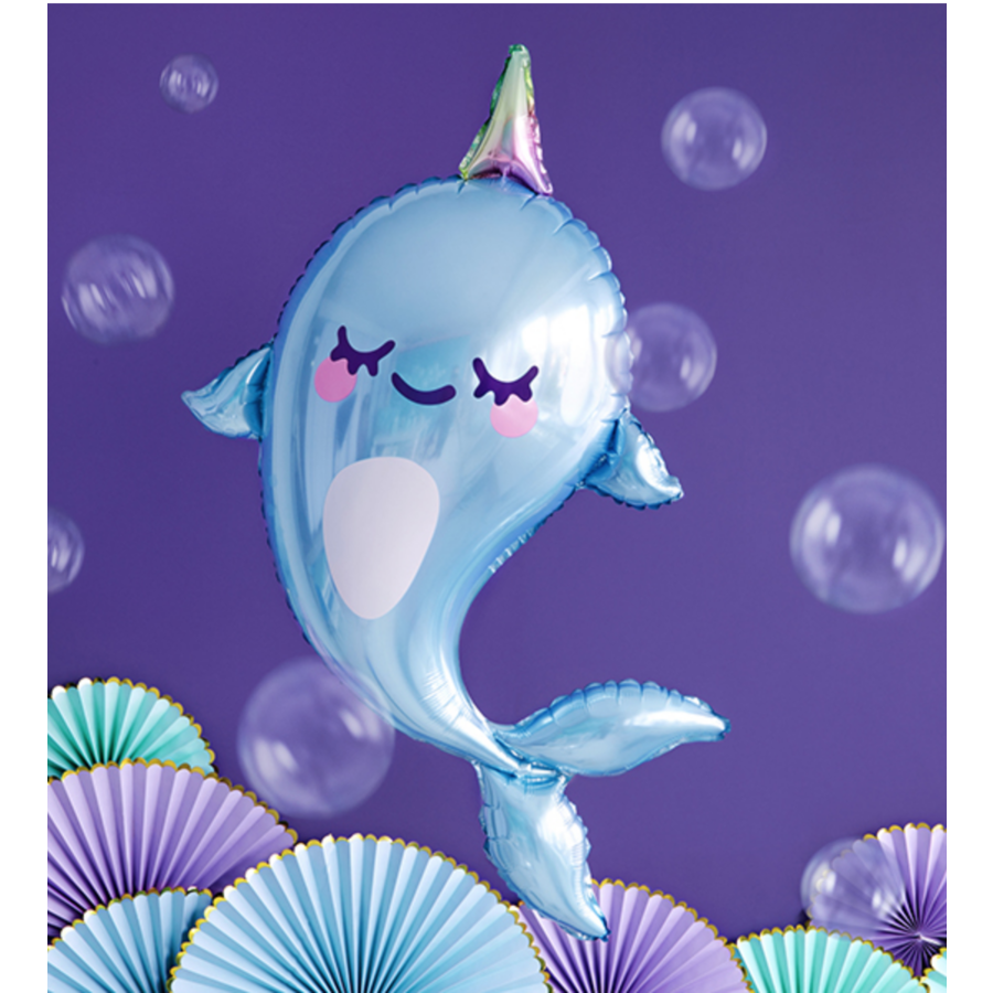 Folieballon Narwhal-2