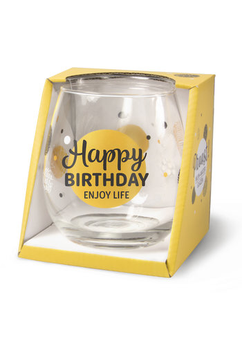 Glas Proost - Happy Birthday 