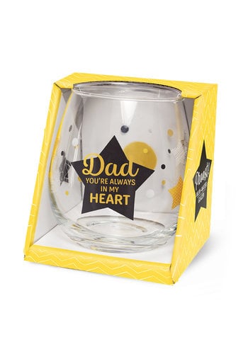 Glas Proost - Dad you're always in my heart 